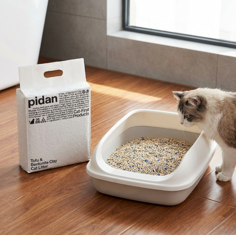PIDAN Tofu and Bentonite Clay Cat Litter – The Perfect Balance of Nature and Performance for a Cleaner, Fresher Home
