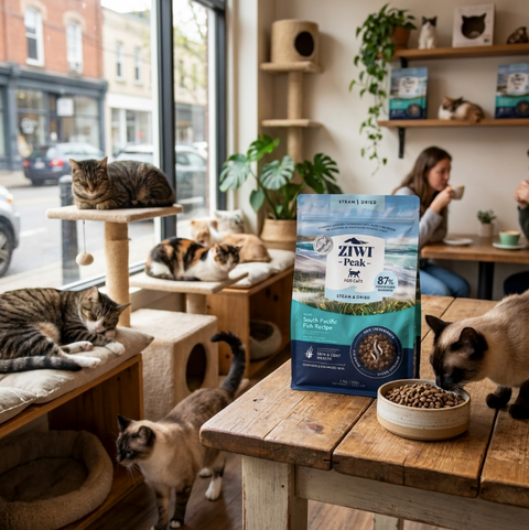 ZIWI Peak Steam Dried Wild South Pacific Fish for Cats
