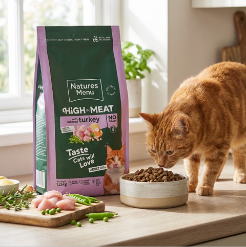 Natures Menu High in Meat Deboned Turkey Dry Food