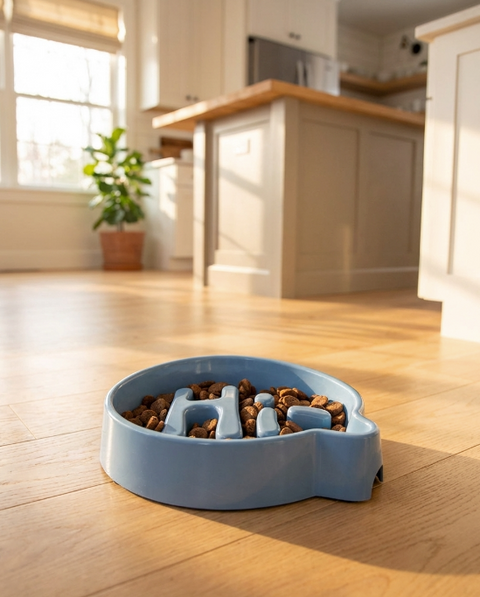 The GREAT & SMALL Blue Slow Down Bowl