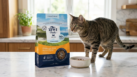 ZIWI Peak New Zealand Ethical Sourced Raw Chicken and Wild-Caught Whole Blue Mackerel Formula