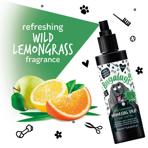 Bugalugs Wild Lemongrass Deodorising Spray with Shed Control: A Comprehensive Guide - Pets Villa