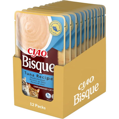 CIAO Bisque Tuna Recipe Complementary Cat Food
