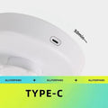 Close up of type c charging port ALL FOR PAWS 2in1 Butterfly Electric Cat Toy  - Pets Villa. 