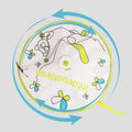 Close up image of the spin motion of ALL FOR PAWS 2in1 Butterfly Electric Cat Toy  - Pets Villa.