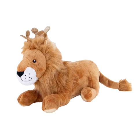 Product image of ANCOL Cuddle King Leo the Lion Dog Toy - ets Villa. 