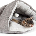 Front image of ANCOL Sleepy Paws Luxury Cat Cave - Pets Villa. 