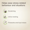 Image of the advantages for BEAPHAR StressLess Herbal Calming Cat Treats 35g - Pets Villa.