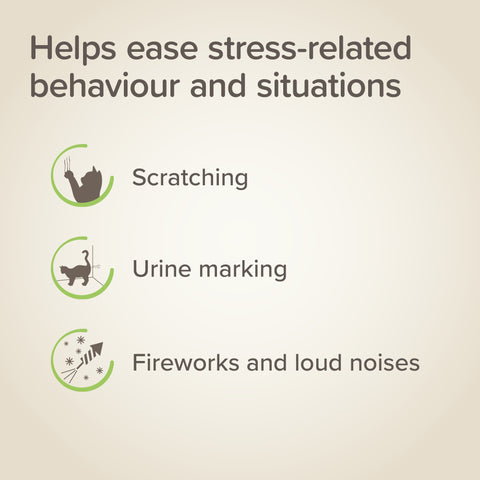 Image of the advantages for BEAPHAR StressLess Herbal Calming Cat Treats 35g - Pets Villa.