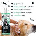 Product image of BUGALUGS Tangle Tame 3in1 Shampoo Conditioner and Detangler - Pets Villa.