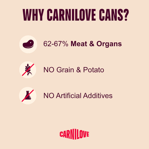 Benefits image of CARNILOVE Cat Chicken Duck and Pheasant Pate for Adult Cats - Pets Villa. 