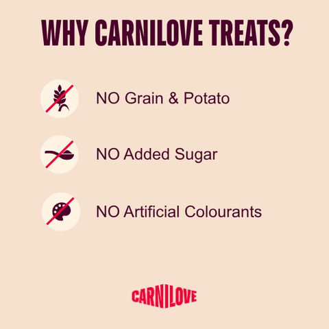 Benefits of CARNILOVE Cat Crunchy Salmon Enriched with Catnip Treats 50g - Pets Villa. 