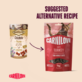New packaging image of CARNILOVE Cat Soft Turkey Enriched with Catnip Treats 50g - Pets Villa. 