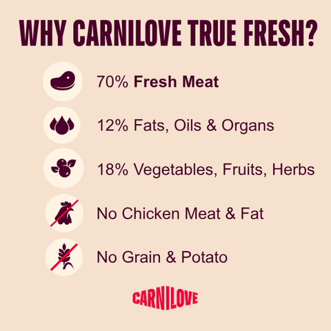 Benefit image of CARNILOVE True Fresh Beef for Kittens - Pets Villa. 