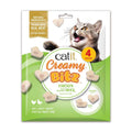 Front image of CATIT Creamy Bitz Chicken with Duck 4x12g - Pets Villa. 