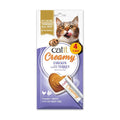 Front image of CATIT Creamy Chicken with Turkey 4x10g - Pets Villa. 