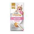 Front image of CATIT Creamy Kitten Booster Chicken 4x10g - Pets Villa. 
