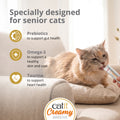 Senior cats image of CATIT Creamy Senior Booster Chicken 4x10g  - Pets Villa. 