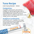Composition image of CATIT Creamy Senior Booster Tuna 4x10g - Pets Villa. 
