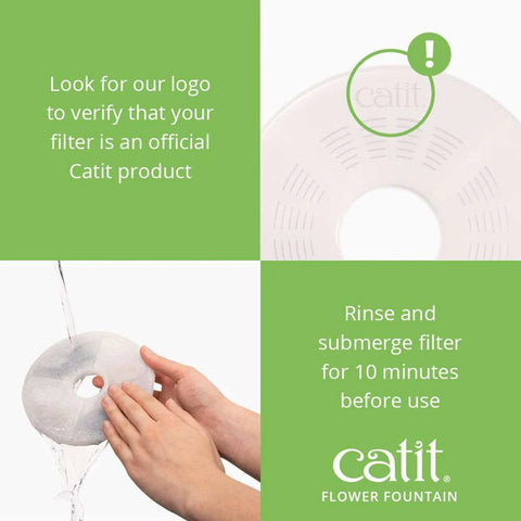 Filter image of CATIT Original Cat Flower Fountain 3L - Pets Villa. 