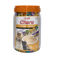 Front image of CHURU Cat Chicken Varieties 50x14g Tub - Pets Villa.