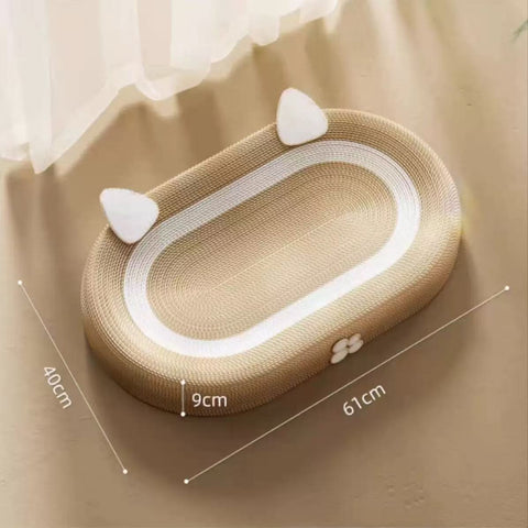 Product image of Cat Head / Panda Sisal Cat Scratcher - Pets Villa.