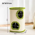 Size image of Cat Scratching Barrel Hideaway - Pets Villa. 