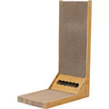 Stan alone image of Corrugated Paper L Shaped Cat Scratcher - Pets Villa. 