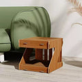 Front image of Double Sided Z Shape Cat Scratcher Frame  - Pets Villa. 