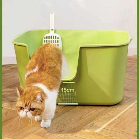 Front image of Extra Large Cat Litter Tray - Pets Villa. 
