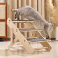 Image of the stairs optio of Folding Cat Scratching Board and Climbing Frame - Pets Villa.