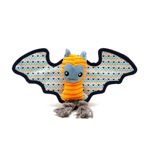 Front image of GREAT & SMALL Cuddle Me Knots Bat Dog Toy - Pets Villa.