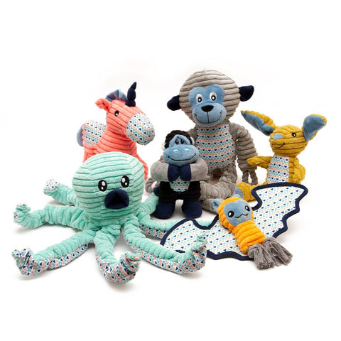 Image of the collection of GREAT & SMALL Cuddle Me Knots Bat Dog Toy - Pets Villa.