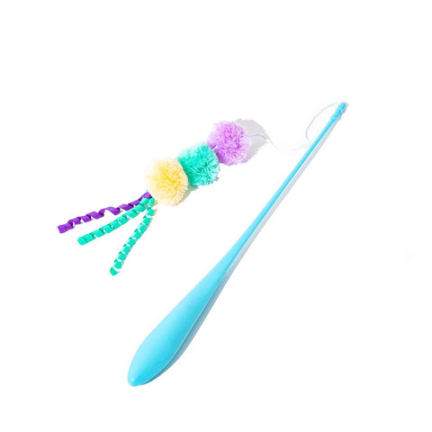 Product image of GREAT & SMALL Little and Lively PomPom Cat Dangler - Pets Villa. 