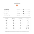 Size chart for Hello Baby Striped Pet Vest  - Pets Villa.