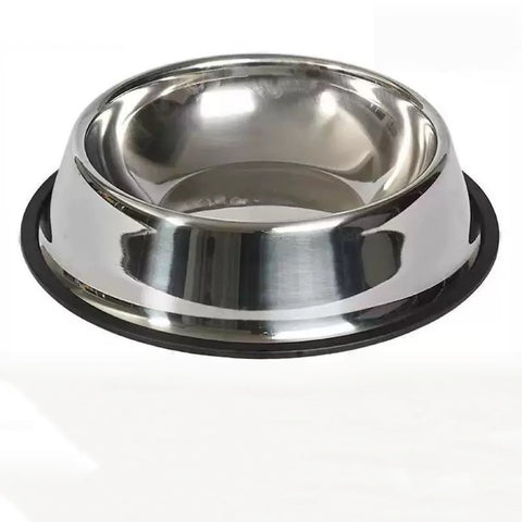 Stainless Steel Cartoon Colourful Pet Bowl