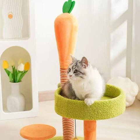 Product image of MIAOFAIRY Carrot Paradise Climbing Frame - Pets Villa. 