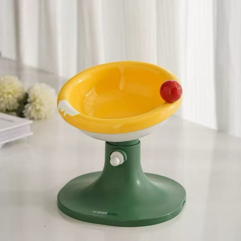 Product image of MIAOFAIRY Ice Cream Raised Pet Bowl - Pets Villa. 