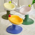 Variants image of MIAOFAIRY Ice Cream Raised Pet Bowl - Pets Villa.