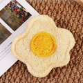 Image of Natural Loofah Cat Dental Toy (3pcs) - Pets Villa. 