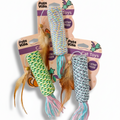 Front image of PETS VILLA Yarn Catnip Tube Assorted - Pets Villa. 