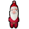 Front image of PET BRANDS Christmas Squeaky Tough Santa Dog Toy - Pets Villa. 