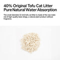 Tofu litter image of PIDAN 3-in-1 Blend Cat Litter 5.4kg (Tofu, Spherical Bentonite Clay, Activated Carbon Infused Tofu) - Pets Villa. 