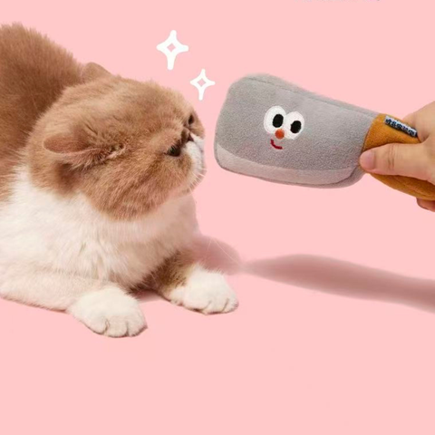 Product image of PURLAB Funny Soft Knife Catnip Toy - Pets Villa.