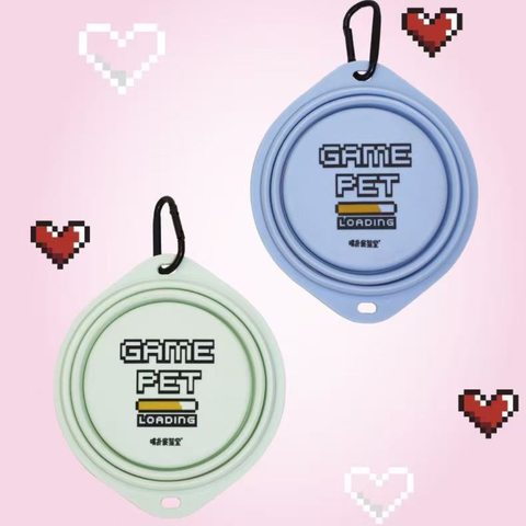 Front image of PURLAB Game Pet Travel Bowl 350ml  - Pets Villa. 