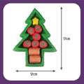 Size image of ROSEWOOD Cupid and Comet Edible Christmas Puzzle Tree -Pets Villa. 