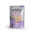 Front image of SCHESIR Cat Digestive Salmon Mousse - Pets Villa. 