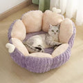 Purple Variant Soft Cactus Cat Nest Bed
- Pets Villa.