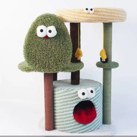 Size image of TOLEA Little Monster Cat Tree 85cm - Pets Villa. 