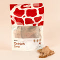 Front image of WAITA Freeze Dried Ostrich Liver 50g - Pets Villa. 
